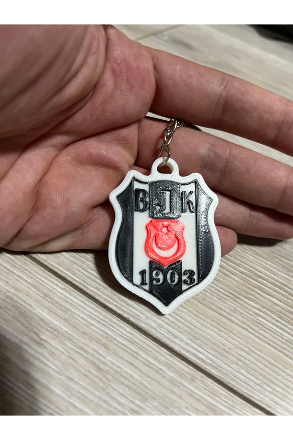 3D Beşiktaş Anahtarlık
