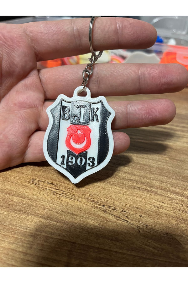 3D Beşiktaş Anahtarlık